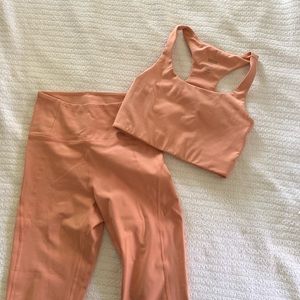 Girlfriend collective Paloma bra and leggings